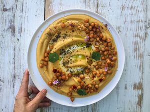 Carrot hummus