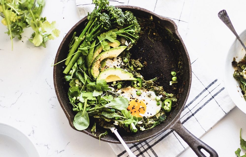 Our Green Version of Shakshuka