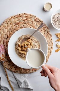 Healthy Sunflower Seed Breakfast Risotto