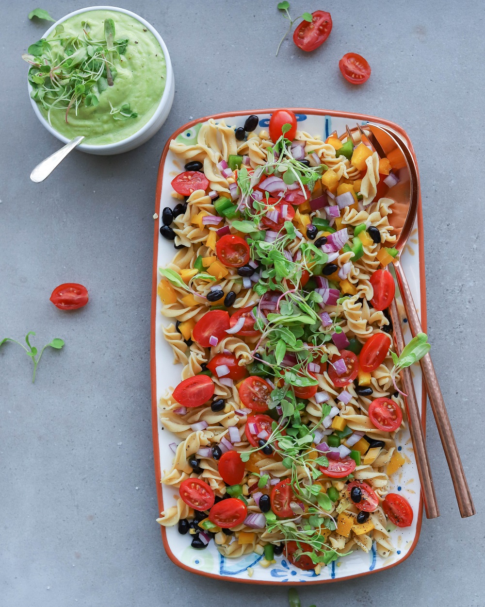 Mexican Black Bean Pasta