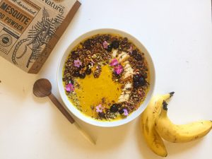 Smoothie bowl of sunshine