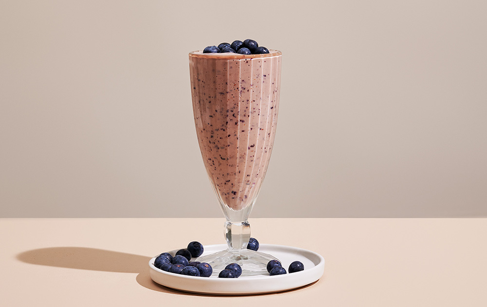 blueberry smoothie