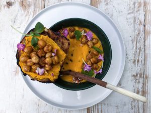 Carrot miso soup