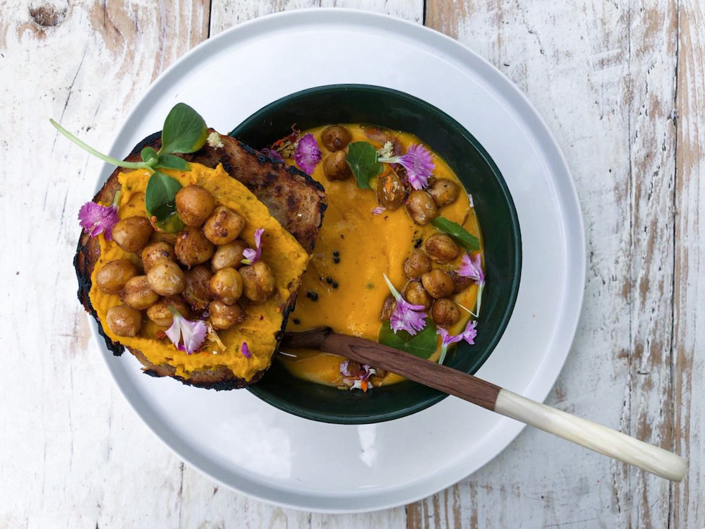 Carrot miso soup