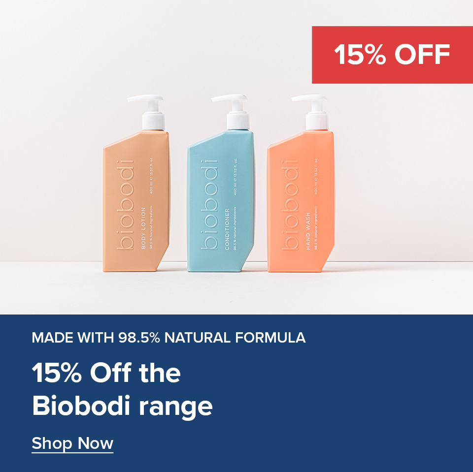 15% Off Biobodi Range