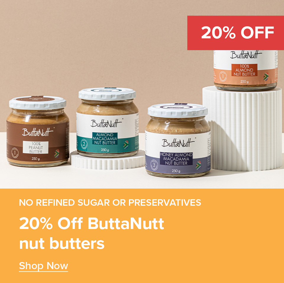 20% Off ButtaNutt Nut Butters