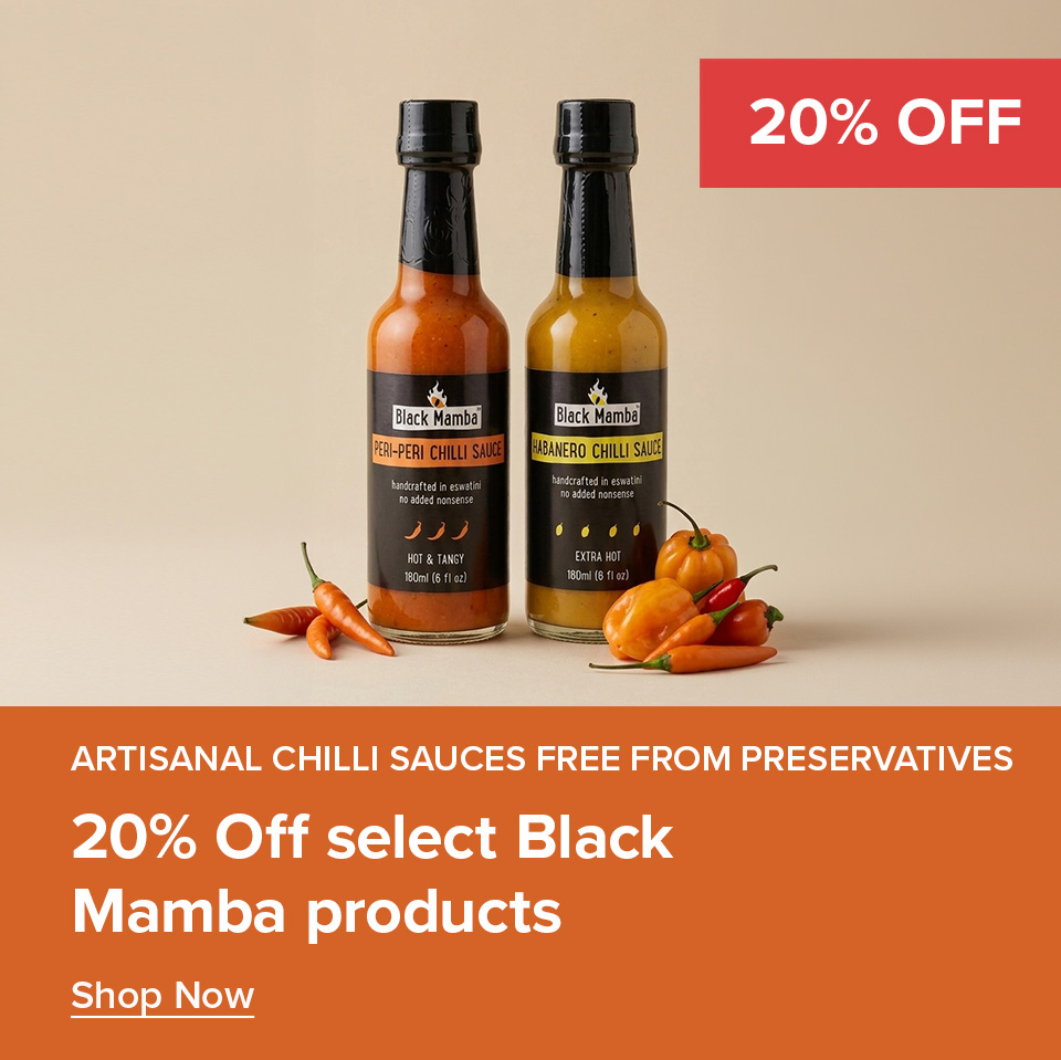 20% Off Select Black Mamba Range
