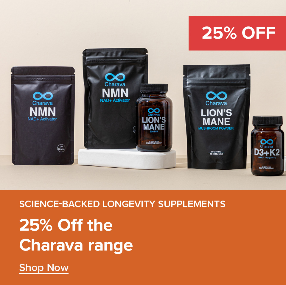 25% Off Charava Range