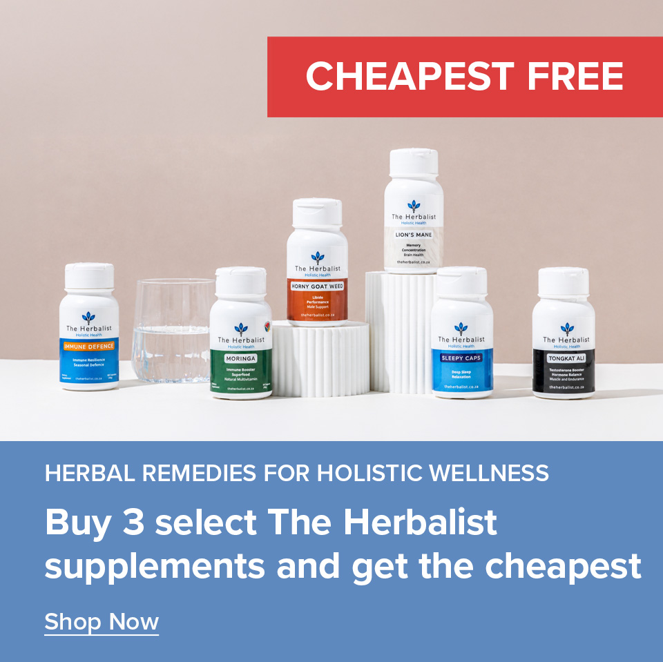 Buy 3 Select The Herbalist Supplements & Get the Cheapest Free