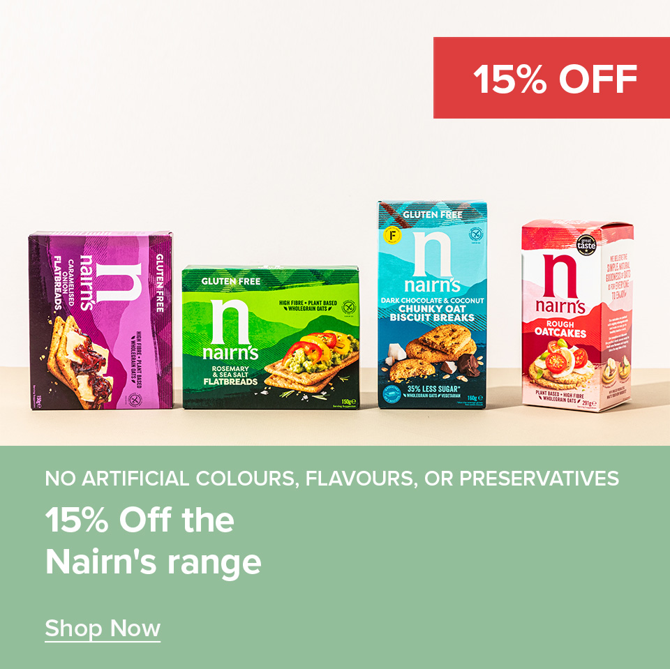 15% Off Nairns Range 