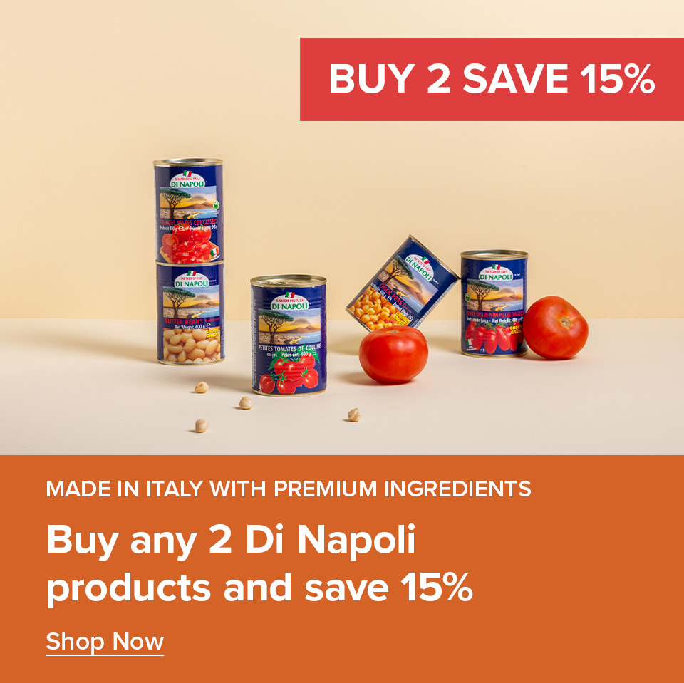 Buy 2 & Save 15% Off Di Napoli Range