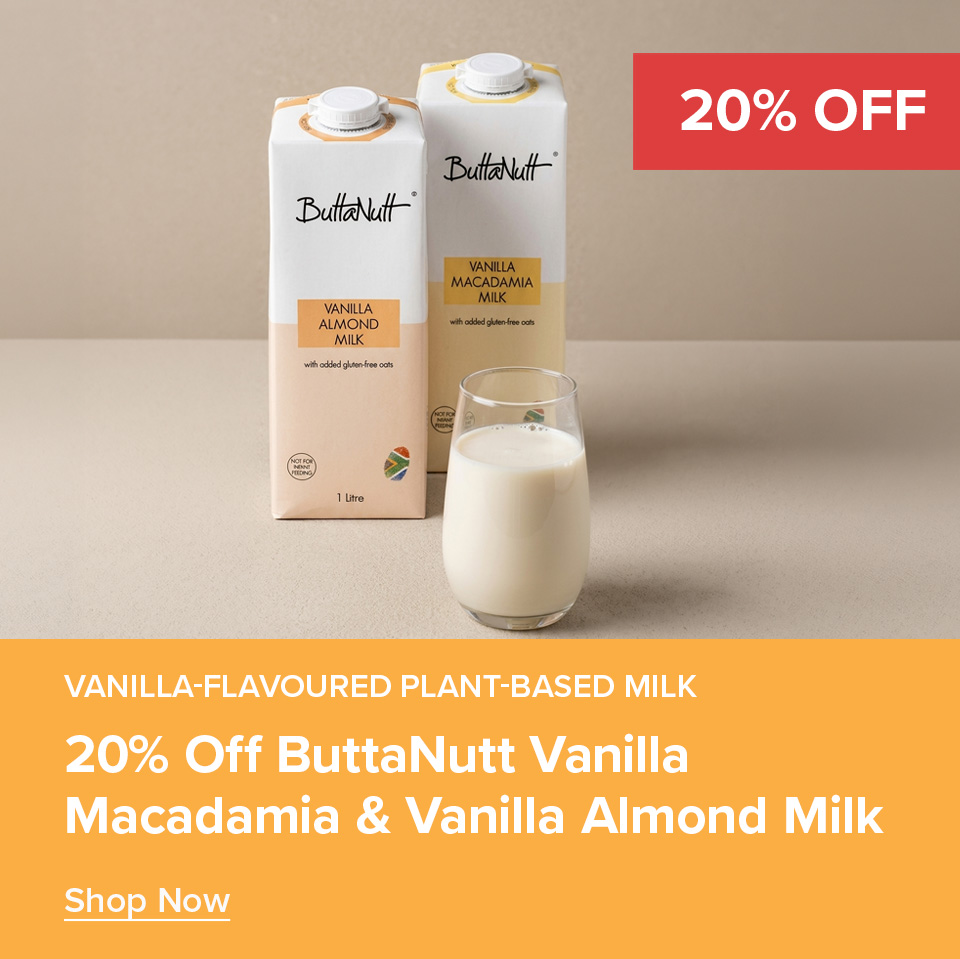 20% Off Buttanutt Vanilla Milks 