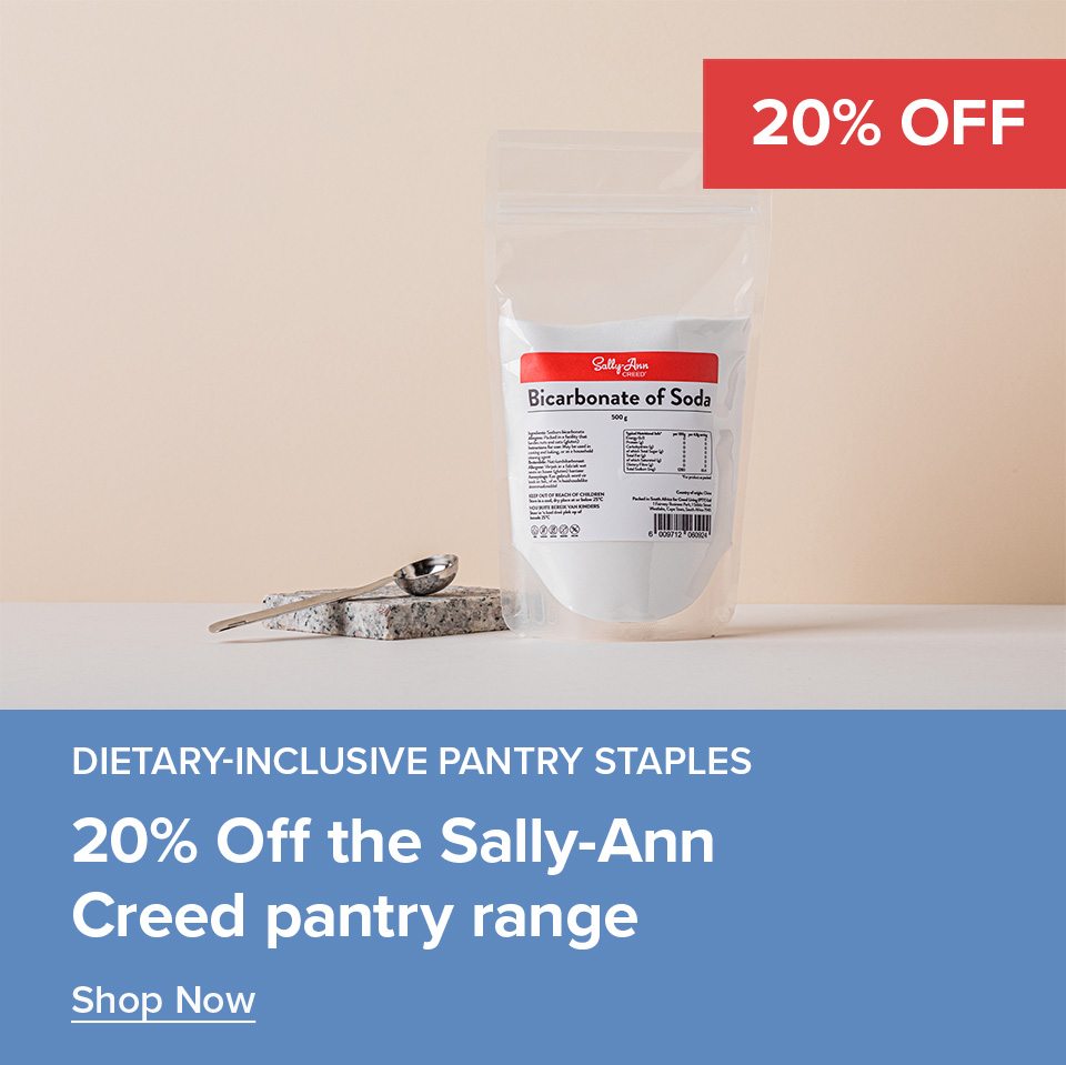 20% Off Sally-Ann Creed Pantry Range 