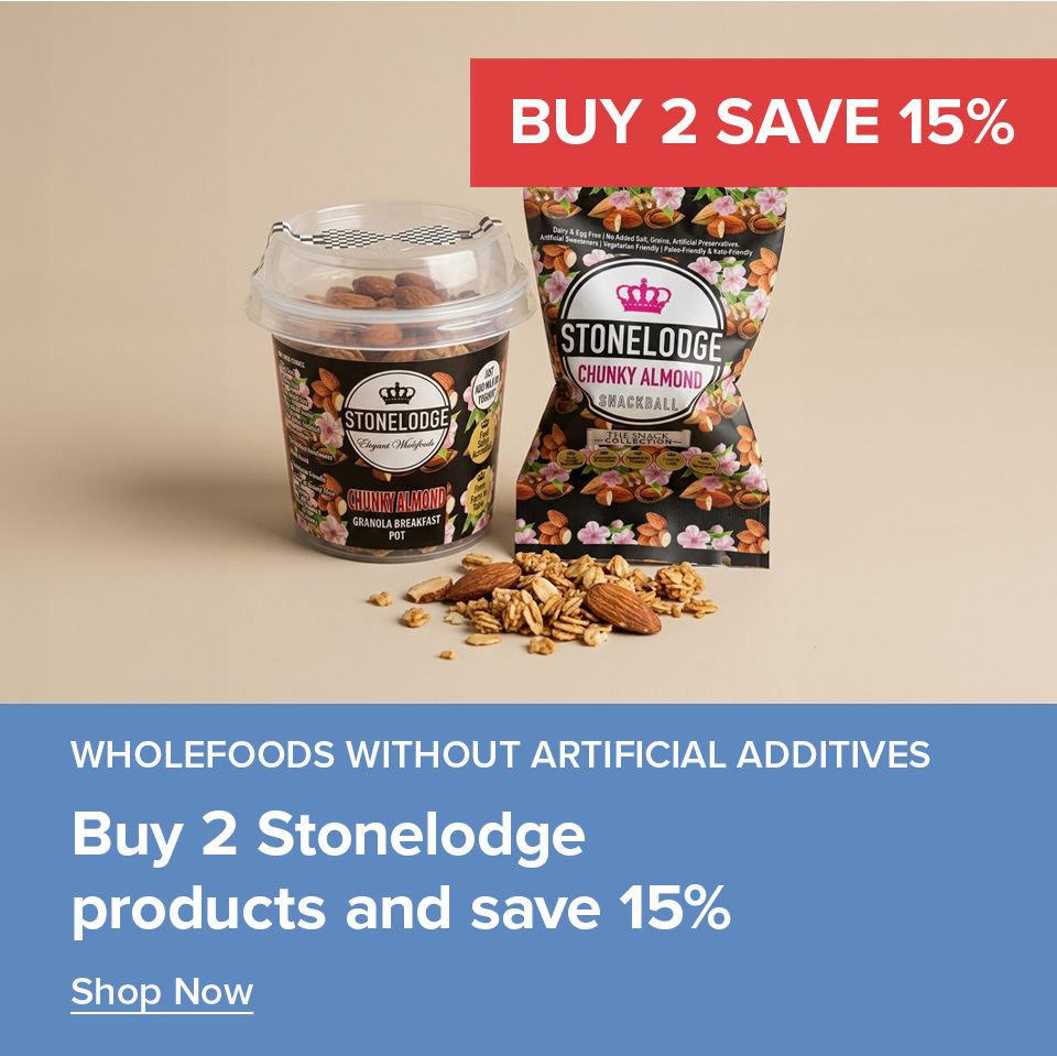 Buy 2 & Save 15% Off Stonelodge Range