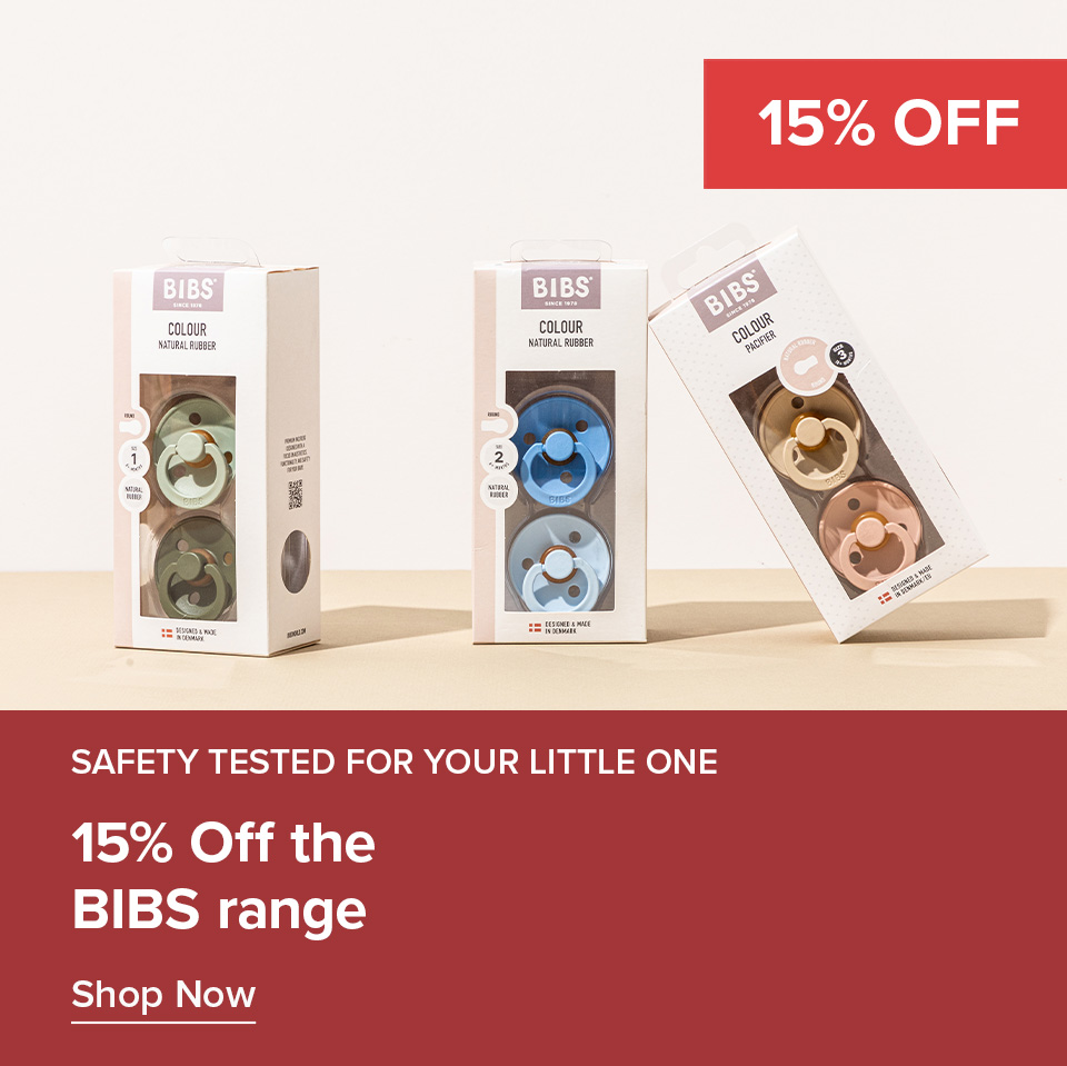 15% Off BIBS Range