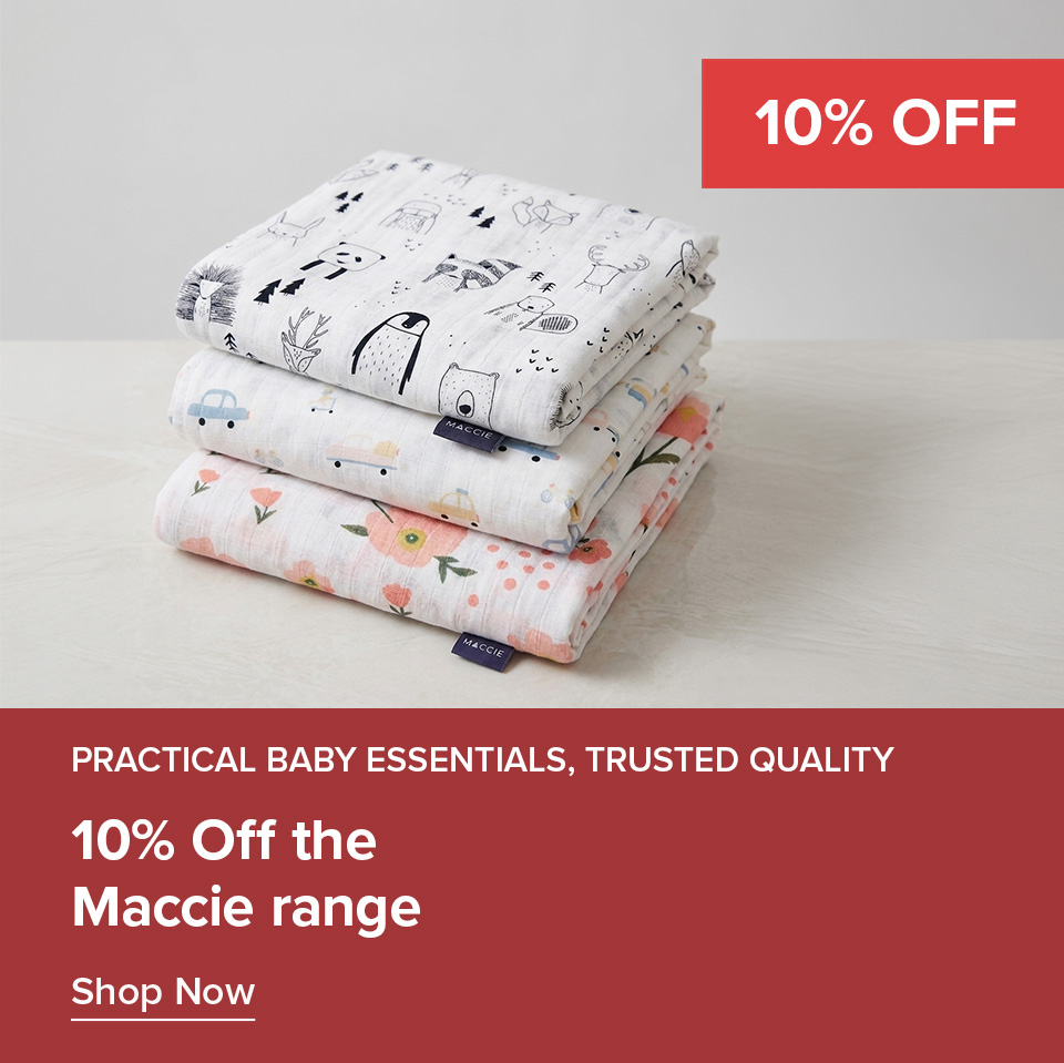 10% Off Maccie Range 