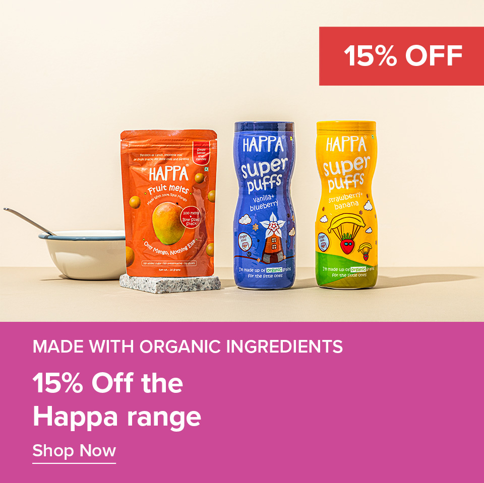 15% Off Happa Range 