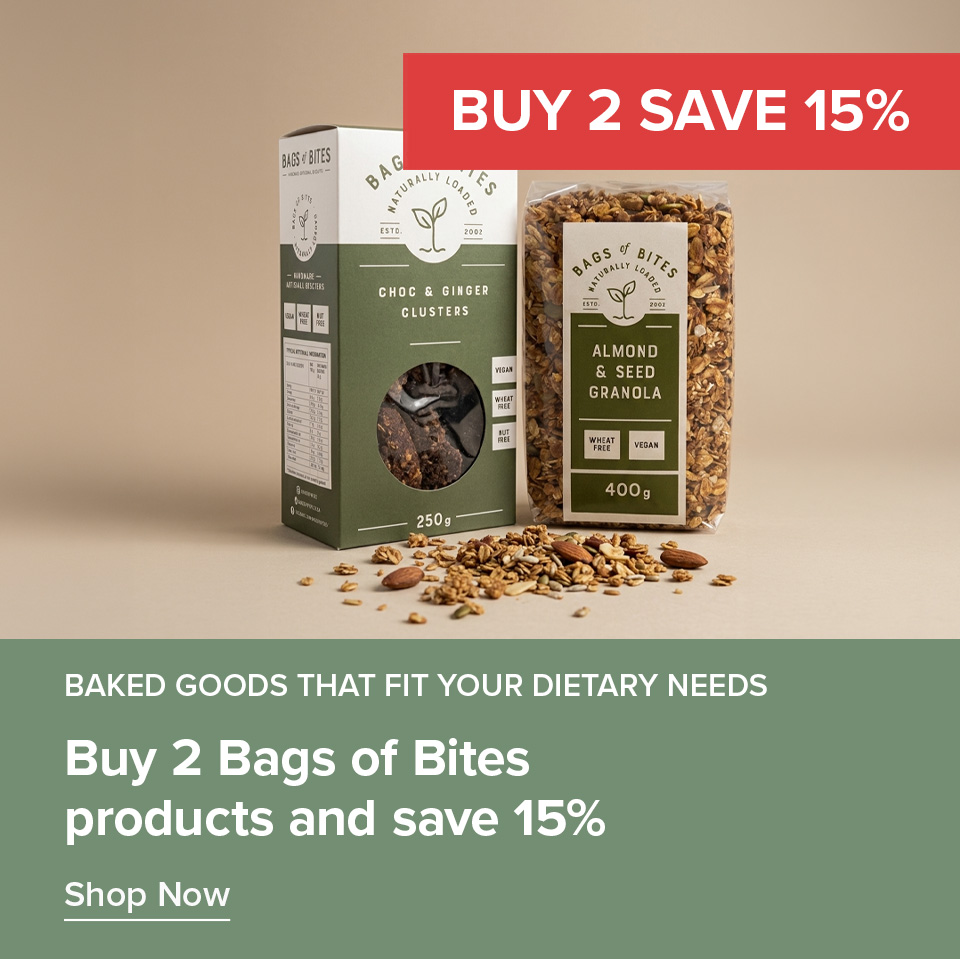 Buy 2 & Save 15% Off Bags of Bites Range