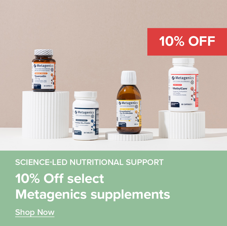 10% Off Select Metagenics