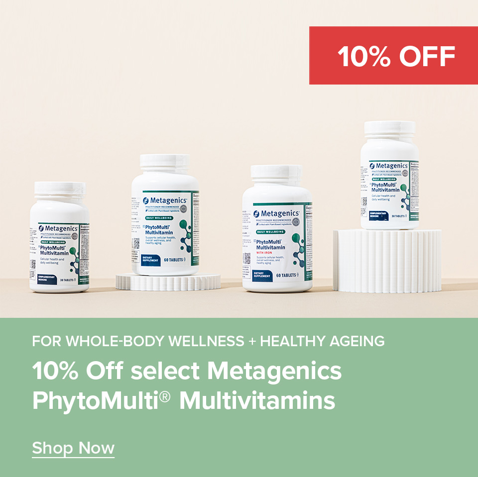10% Off Select Metagenics PhytoMulti Multivitamins