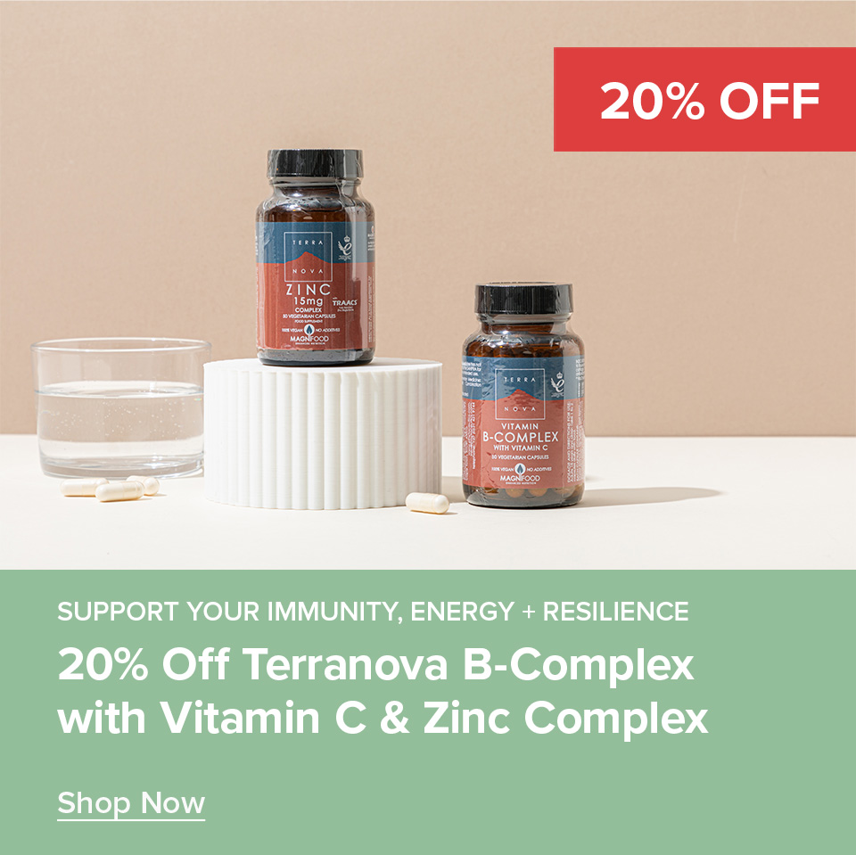 20% Off Terranova B-Complex with Vitamin C & Zinc Complex