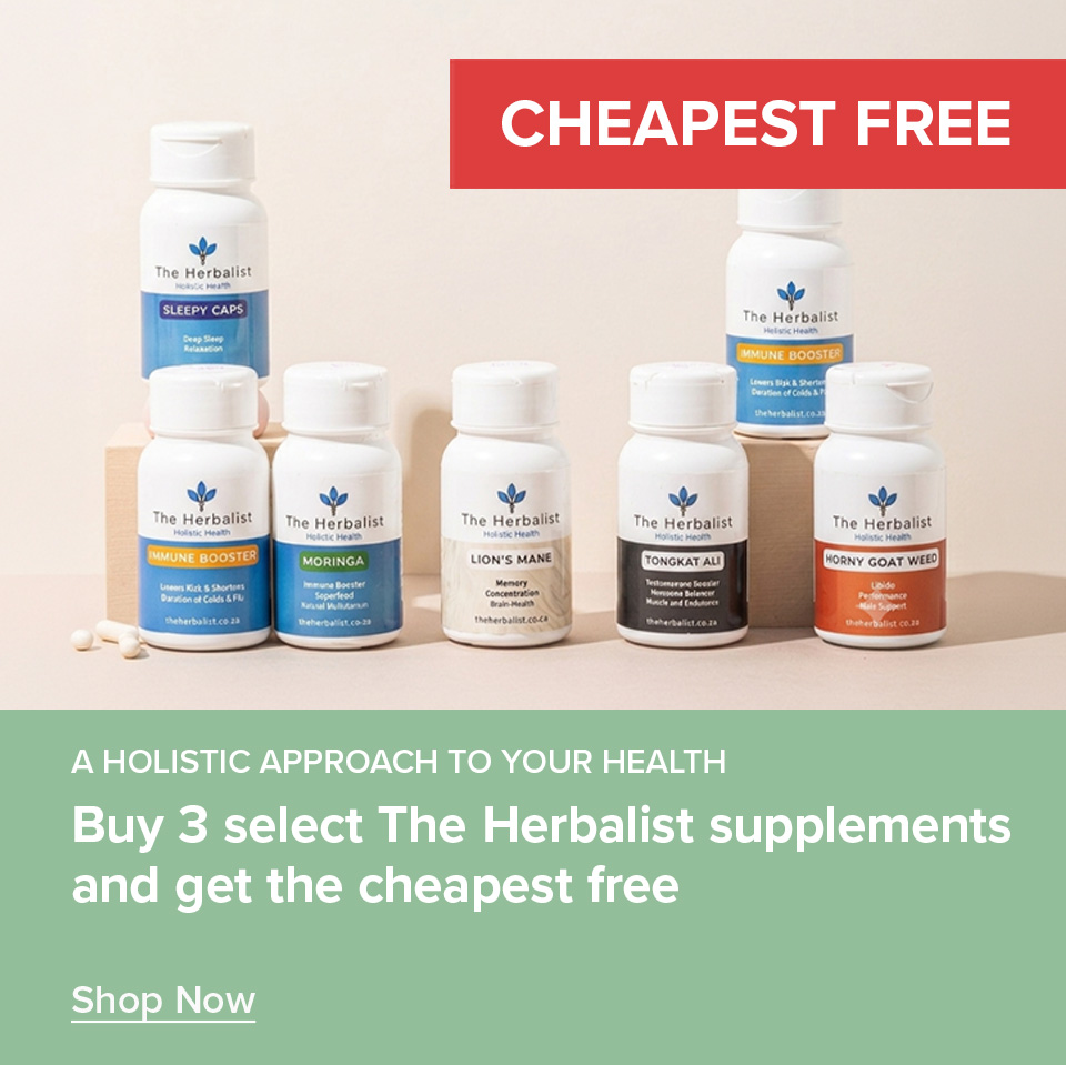 Buy 3 Select The Herbalist Supplements & Get the Cheapest Free