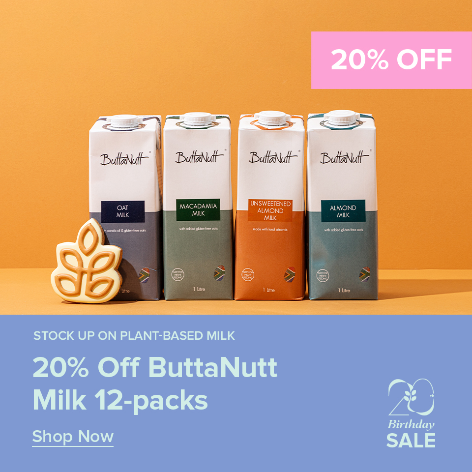 20% Off ButtaNutt Milks x12 Pack 