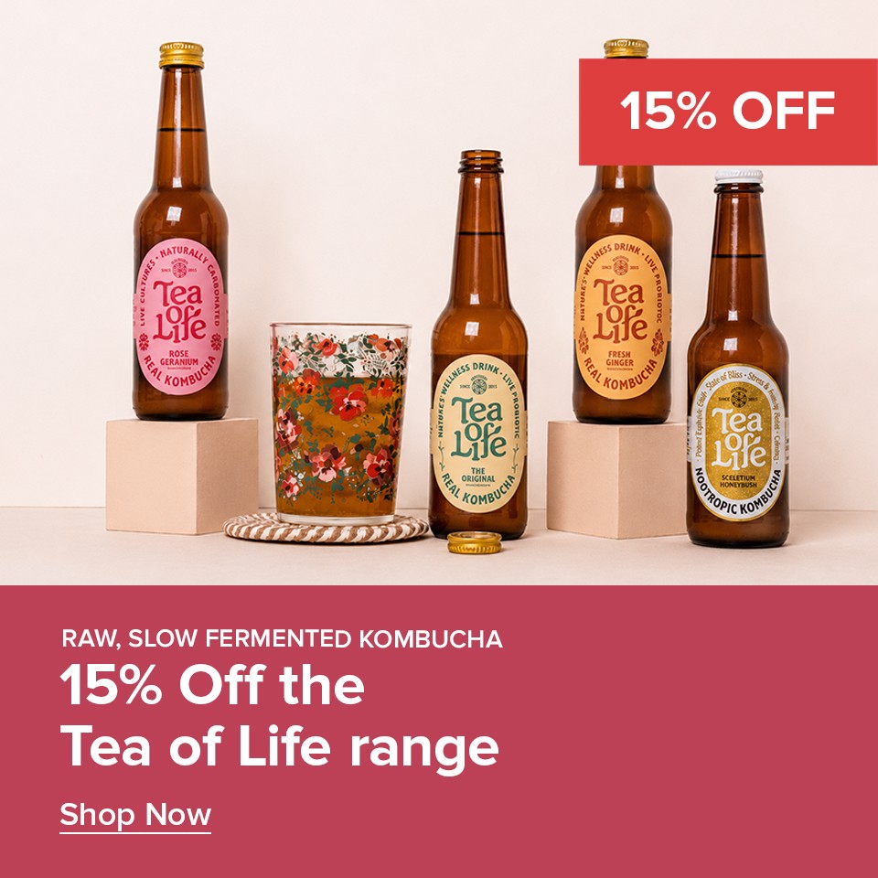 15% Off Tea of Life Range