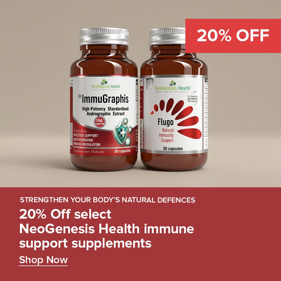 20% Off Select Neogenesis Immune Support Supplements