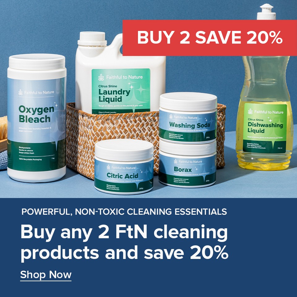 Faithful to Nature Bundle Promotion for non-toxicliving