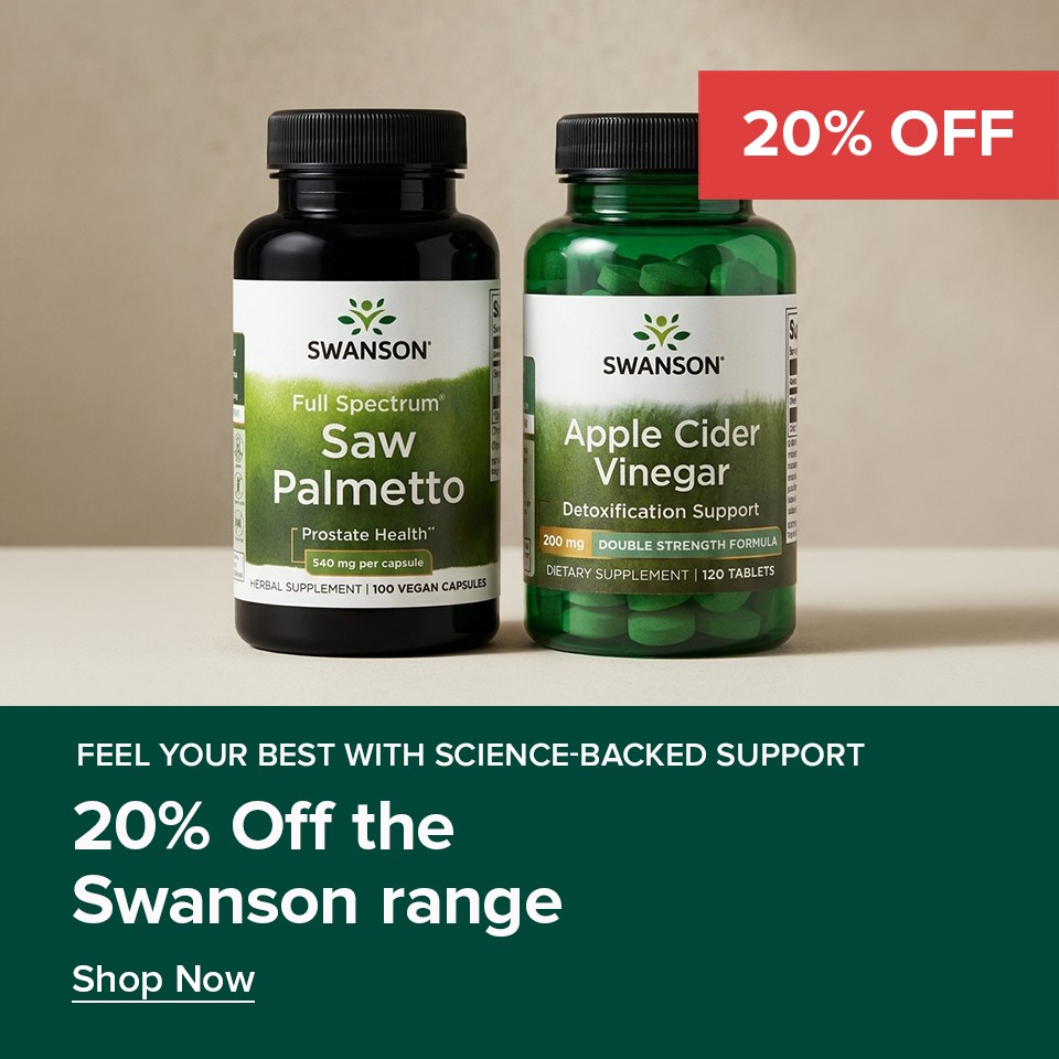 20% Off Swanson Range