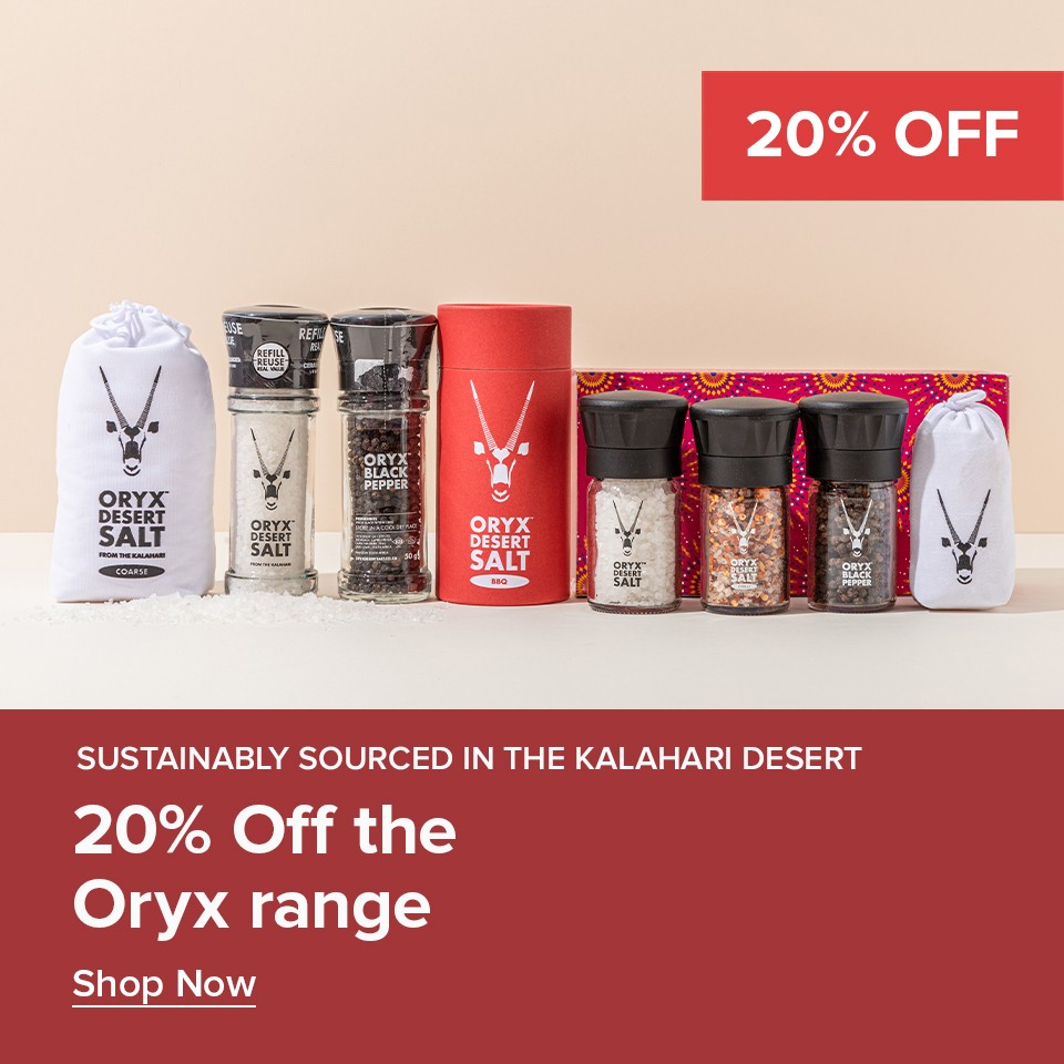 20% Off Oryx Range