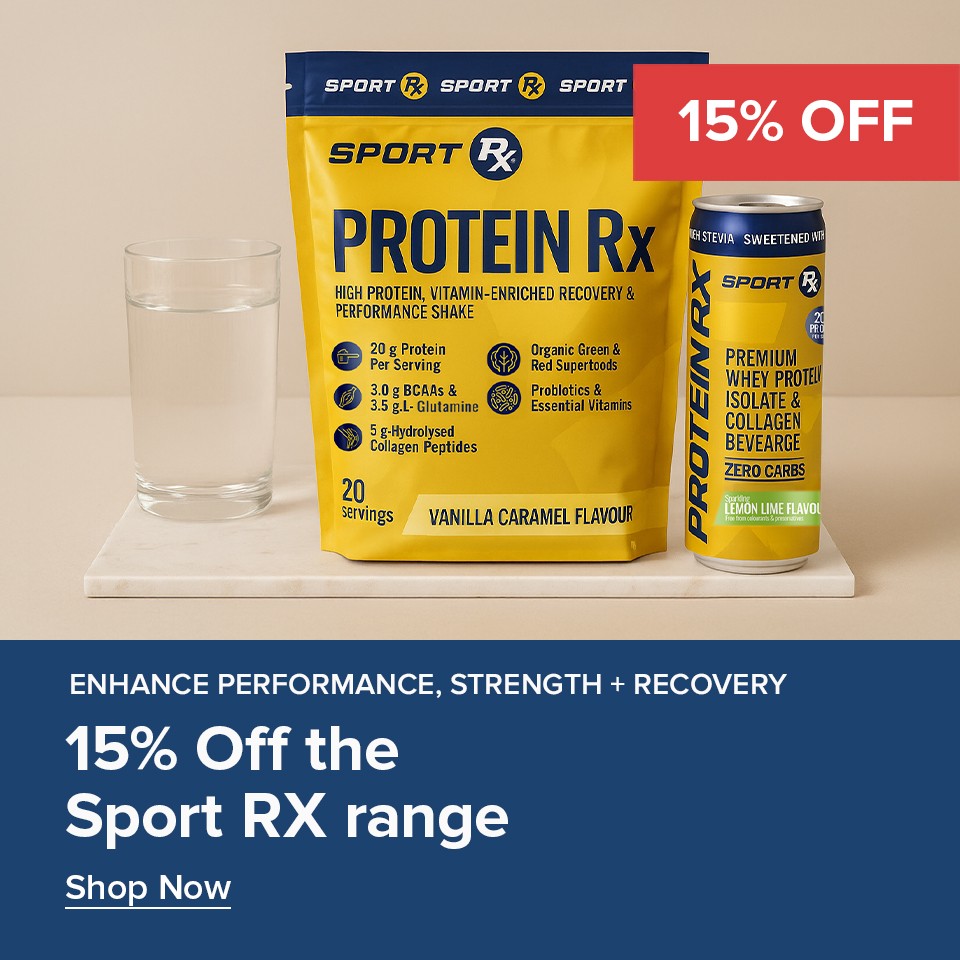 15% Off Sport RX Range