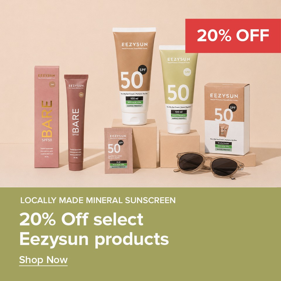 20% Off Select Eezysun Range