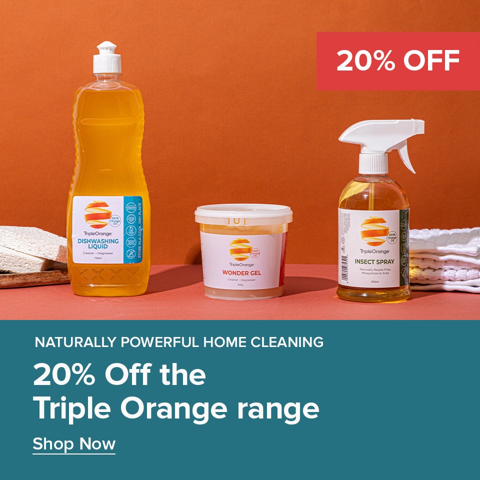 20% Off Triple Orange Range