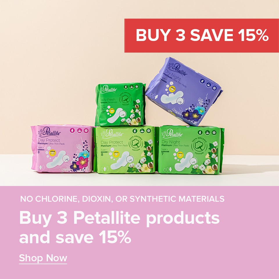 Buy 3 & Save 15% Off Petallite Range 