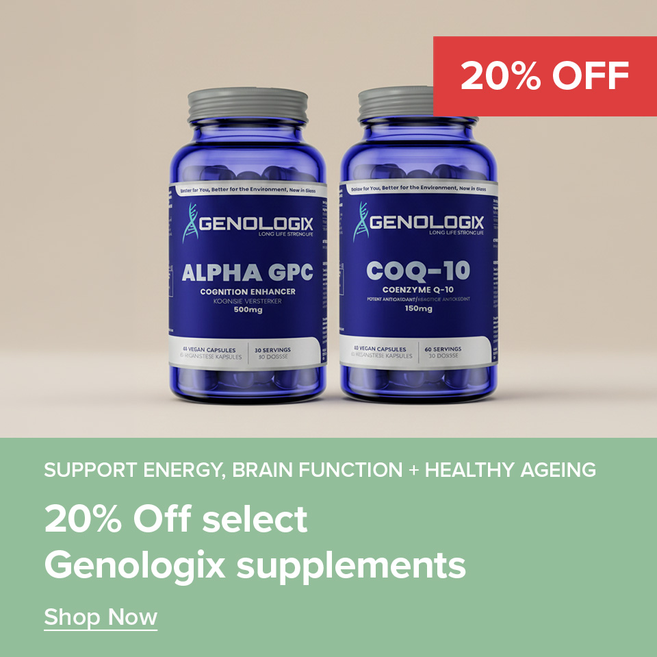 20% Off Select Genologix Supplements
