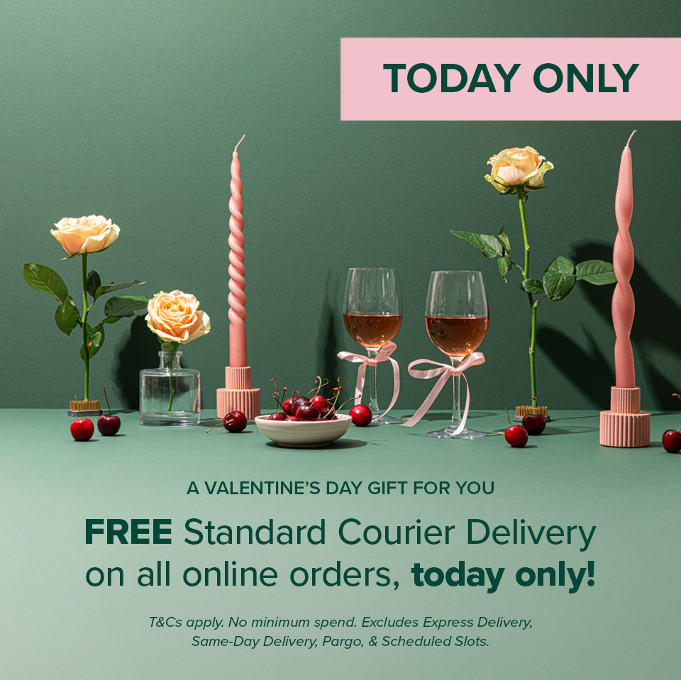 Valentines Day Free Delivery Today Only