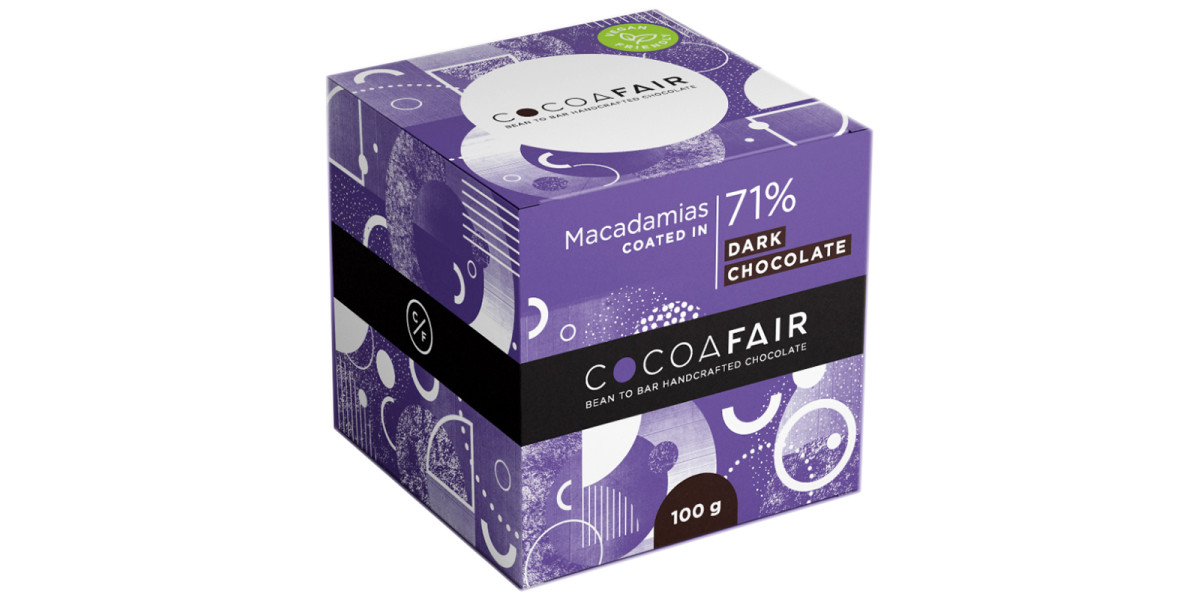 Buy Cocoafair Macadamias in 71% Dark Chocolate Online | Faithful