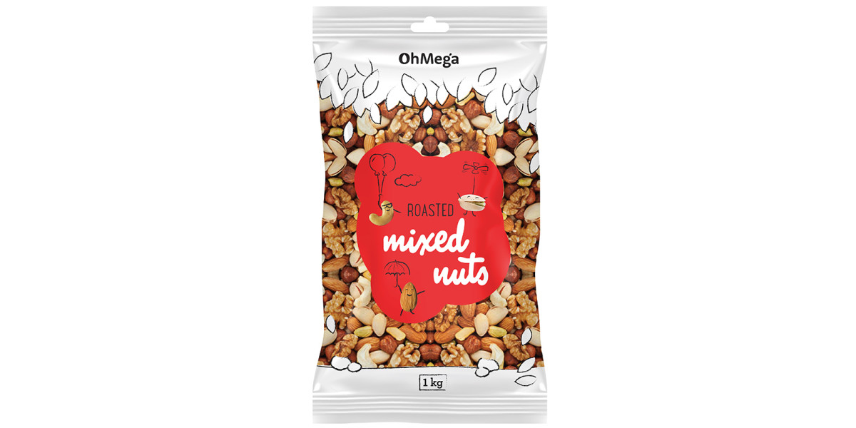 Buy Oh Mega Roasted Mixed Nuts Online | Faithful to Nature