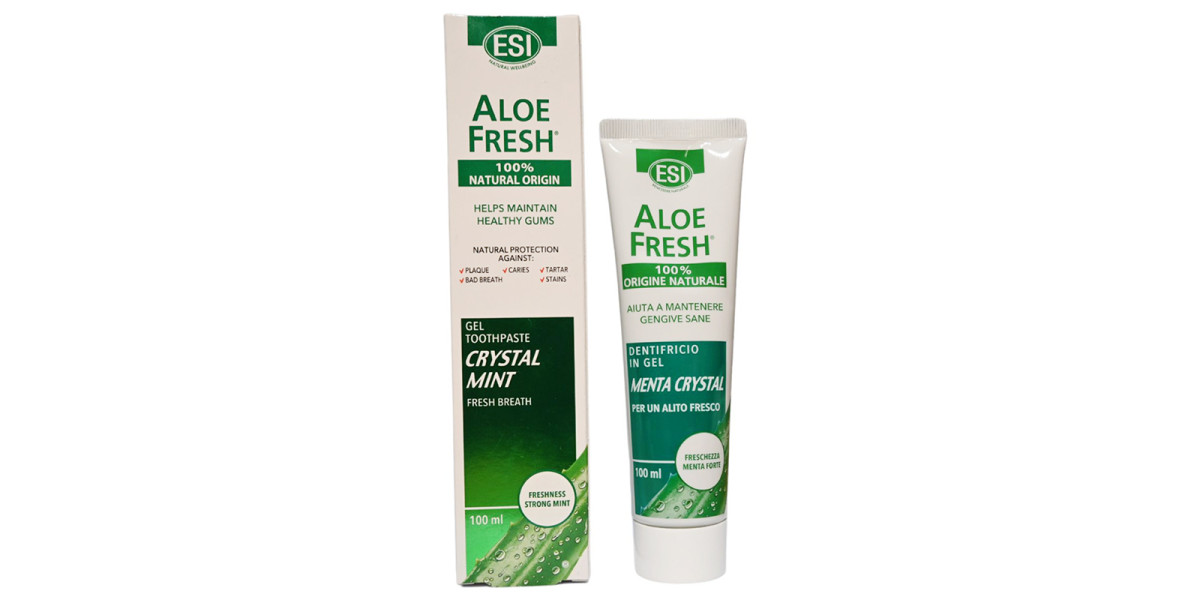 Buy ESI Aloe Fresh Toothpaste Crystal Mint Online | Faithful to Nature