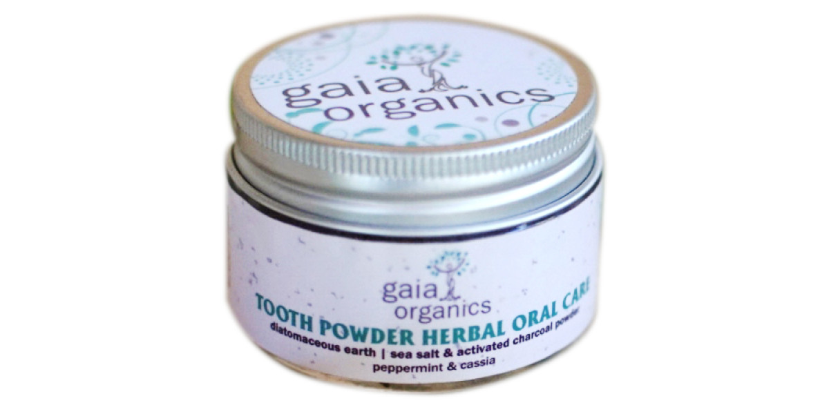 Buy Gaia Organics Herbal Toothpowder Online | Faithful to Nature