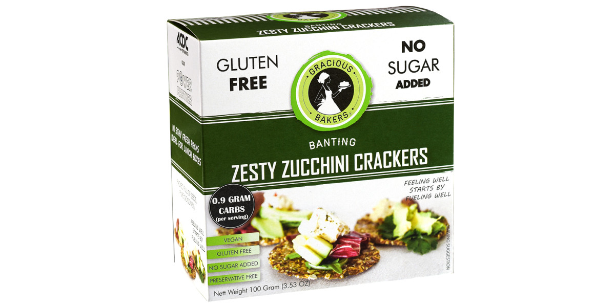 Buy Gracious Bakers Zesty Zucchini Crackers Online | Faithful to