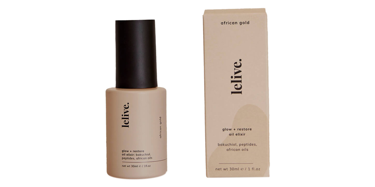 Buy Lelive. African Gold Peptide, Bakuchiol + African Oil Elixir