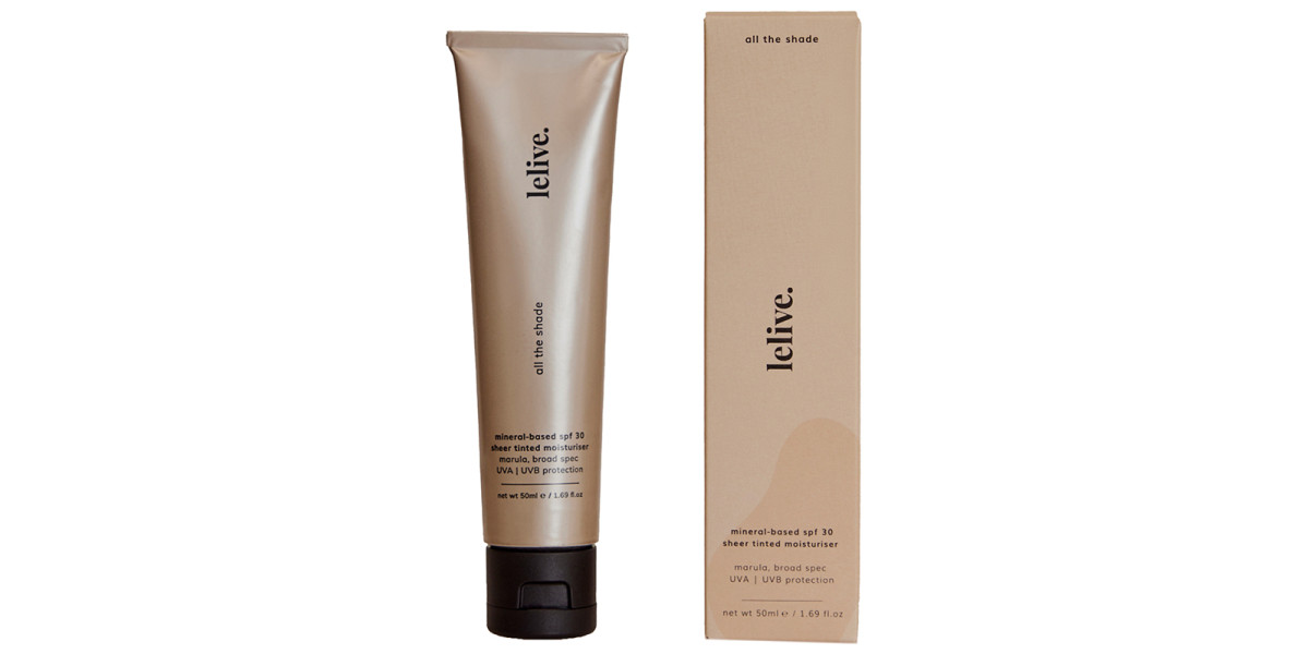 Buy Lelive. All the Shade Tinted Spf 30 Moisturiser - Marula Online at Faithful to Nature
