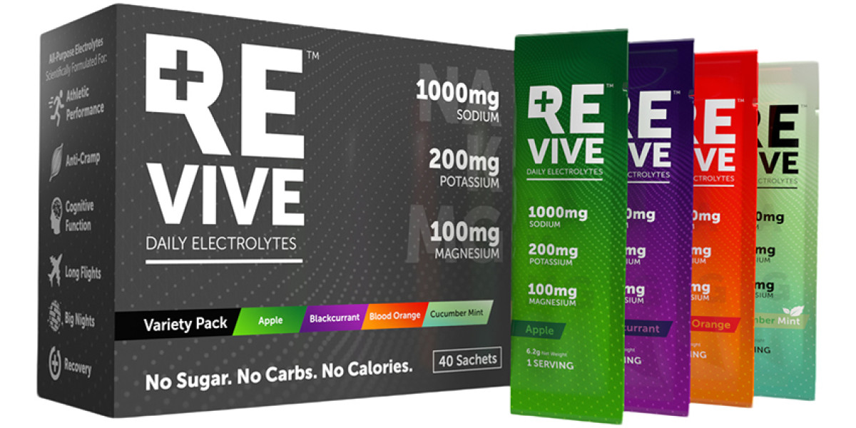 Buy REVIVE Daily Electrolytes - Variety Mix 2 - 40 Sachets Online