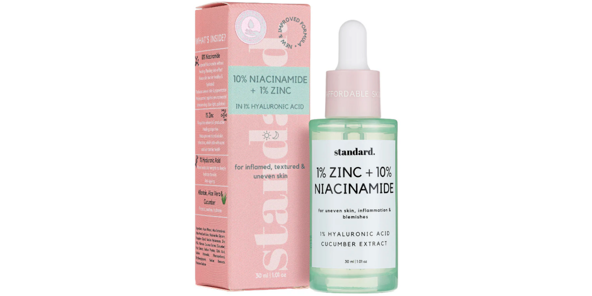 Buy Standard Beauty 10% Niacinamide Serum & 1% Zinc Online at Faithful to Nature