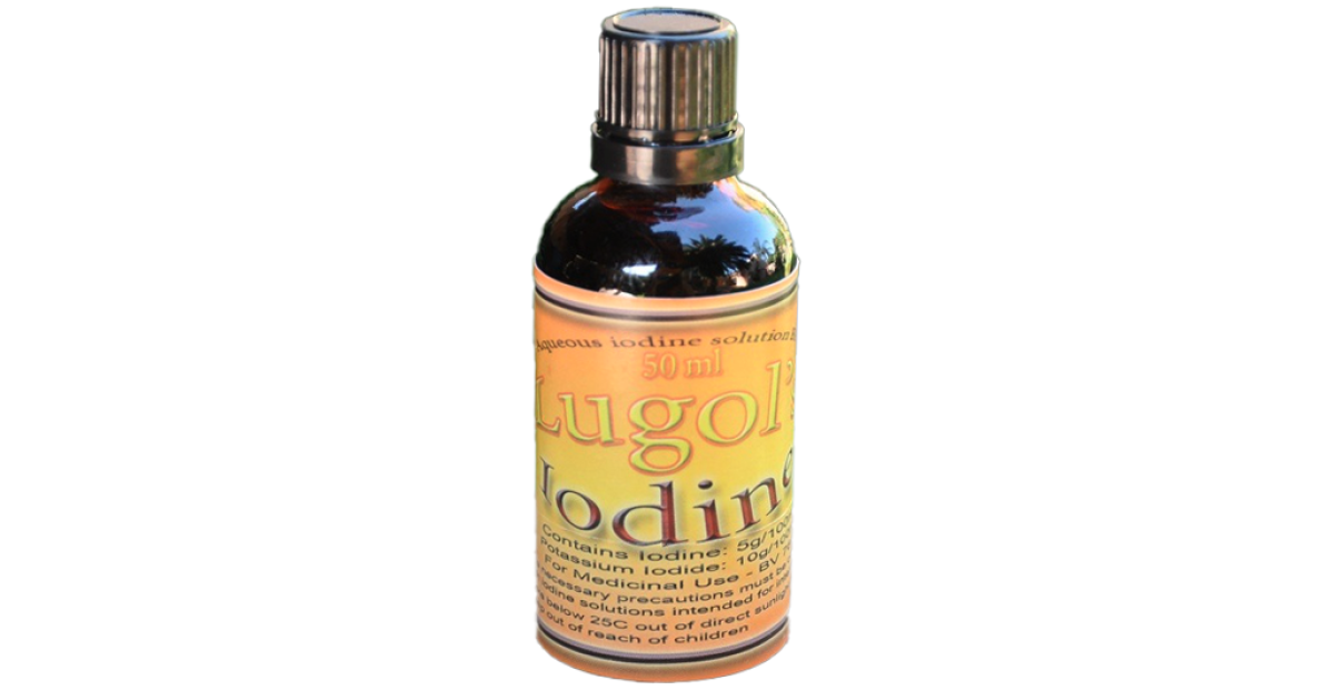 Buy Lugol's Iodine - For Medicinal Use Online | Faithful to Nature