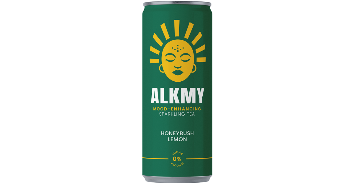 Buy Alkmy Sparkling Tea Honeybush Lemon Online | Faithful to Nature