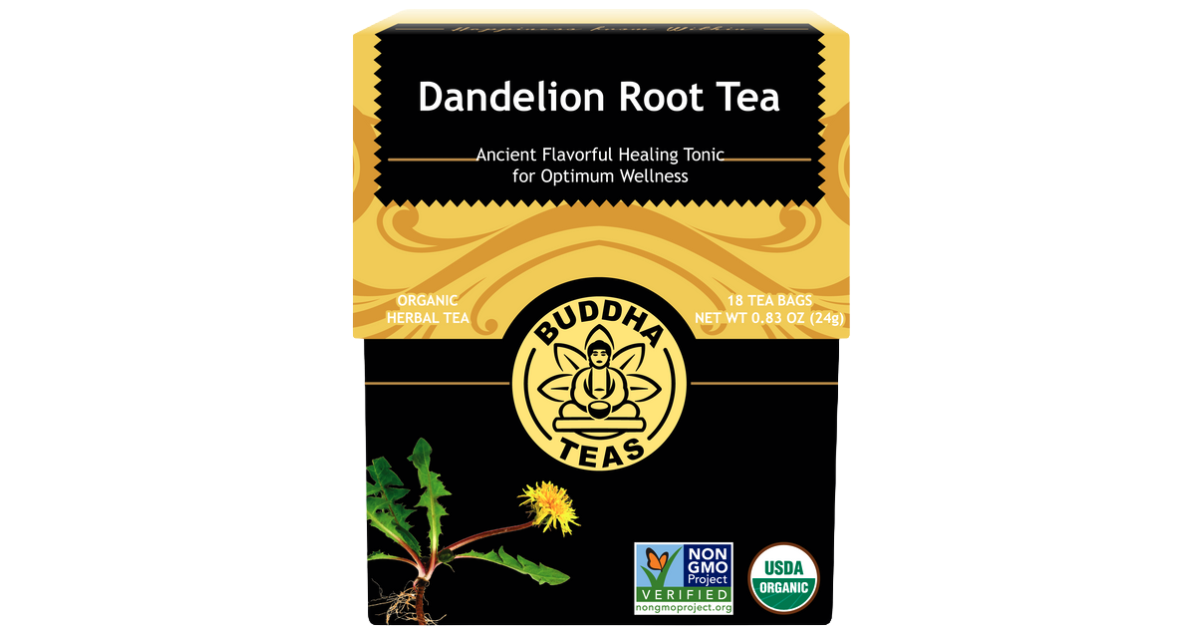 Buy Buddha Teas - Dandelion Root Tea Online | Faithful to Nature
